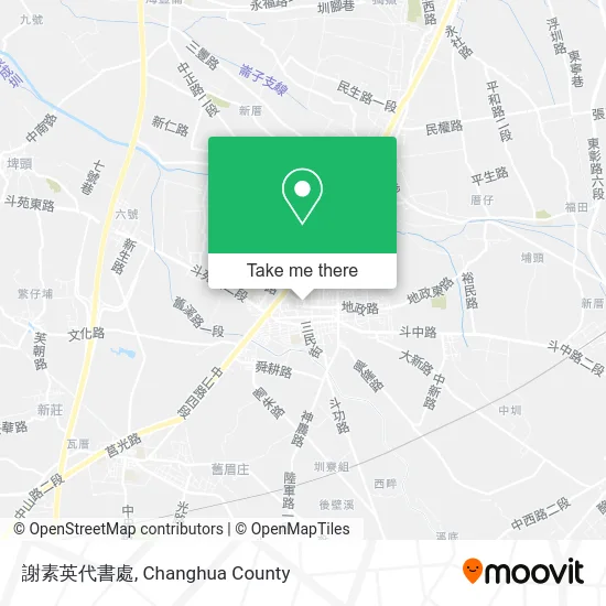 謝素英代書處地圖