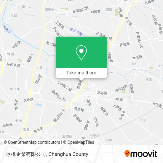 厚橋企業有限公司 map