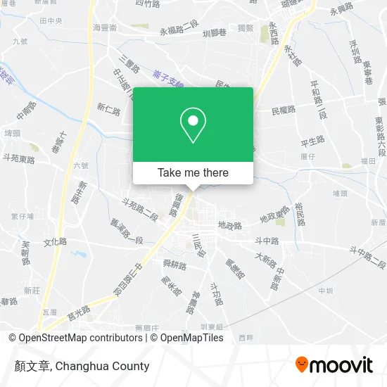 顏文章地圖