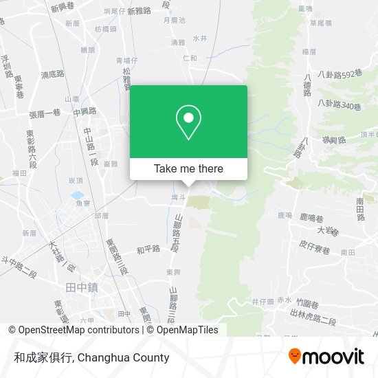 和成家俱行 map
