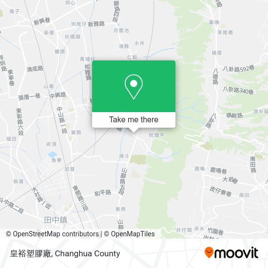 皇裕塑膠廠 map