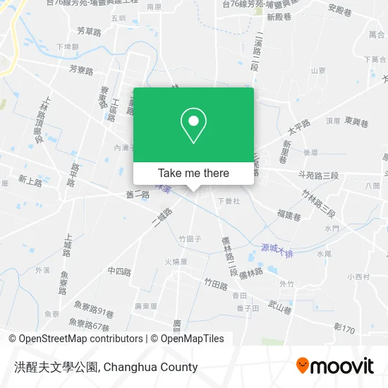 洪醒夫文學公園 map