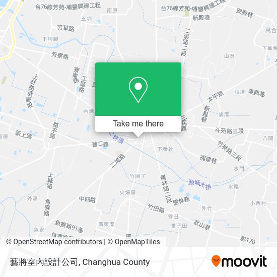 藝將室內設計公司 map