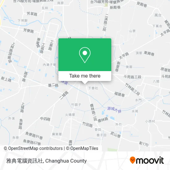 雅典電腦資訊社 map
