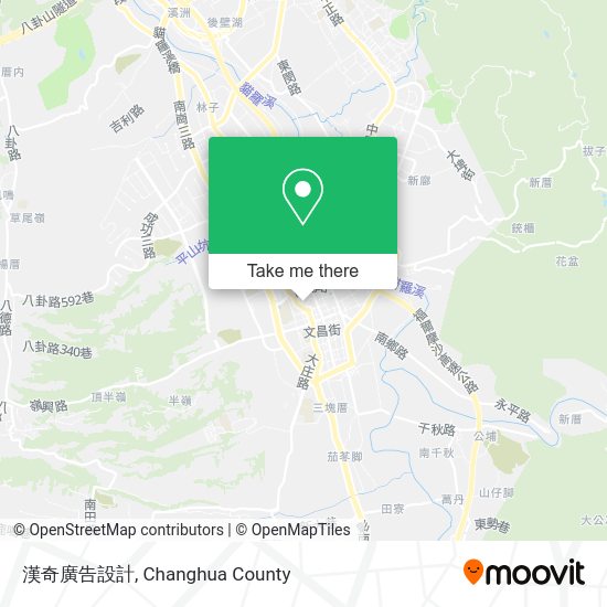 漢奇廣告設計地圖