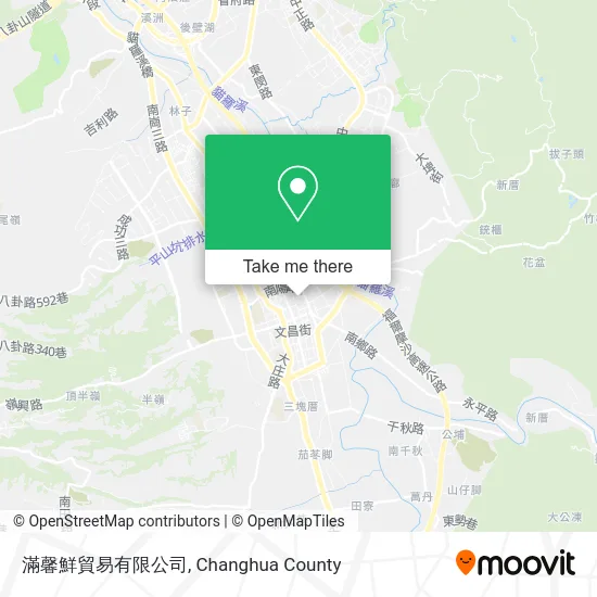 滿馨鮮貿易有限公司地圖
