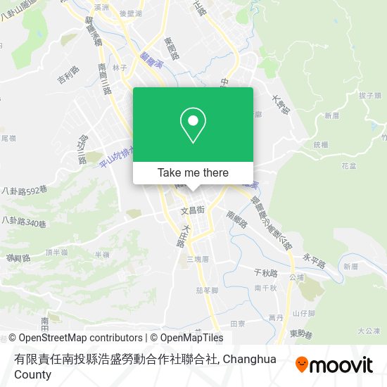 有限責任南投縣浩盛勞動合作社聯合社 map