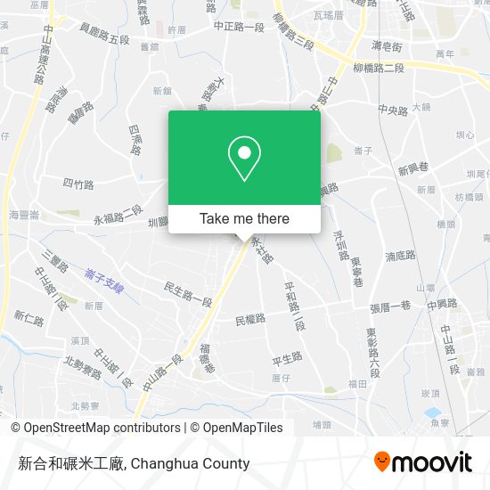 新合和碾米工廠地圖