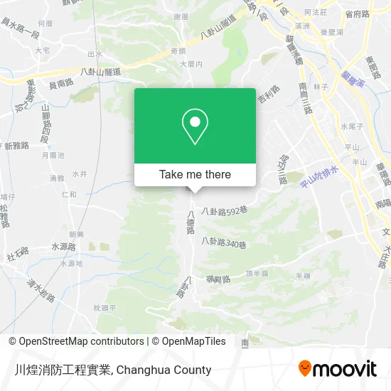 川煌消防工程實業 map
