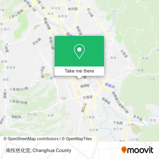 南投慈化堂地圖