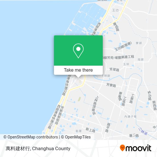 萬料建材行地圖
