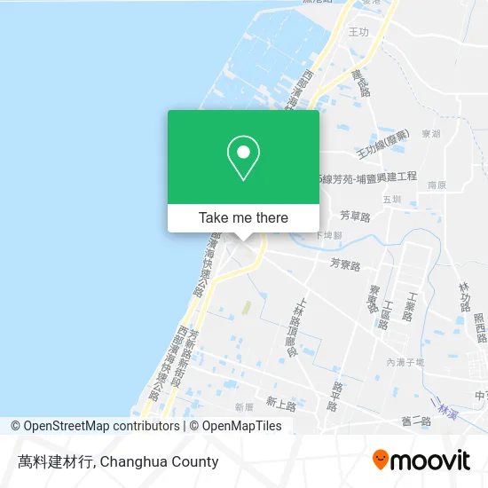 萬料建材行 map