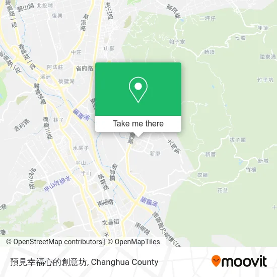 預見幸福心的創意坊地圖
