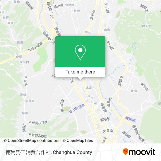 南崗勞工消費合作社 map