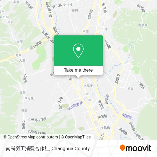 南崗勞工消費合作社 map