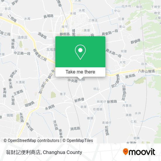 翁財記便利商店地圖