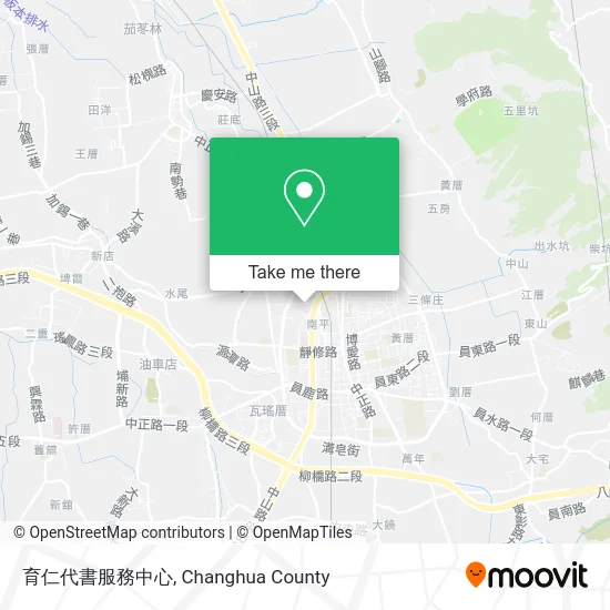 育仁代書服務中心地圖