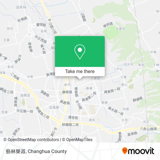 藝林樂器 map