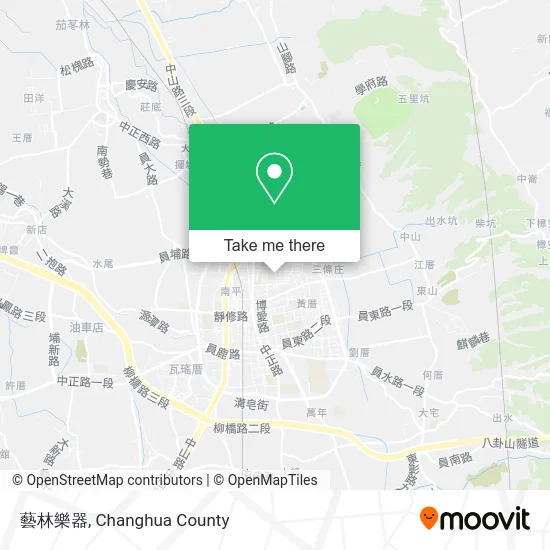 藝林樂器地圖
