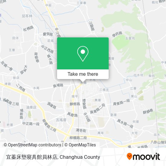 宜蓁床墊寢具館員林店 map