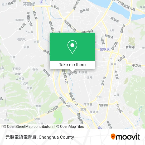 元順電線電纜廠地圖
