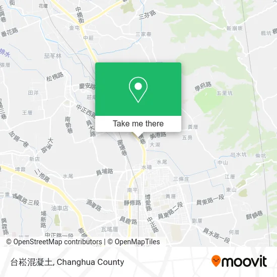 台崧混凝土地圖