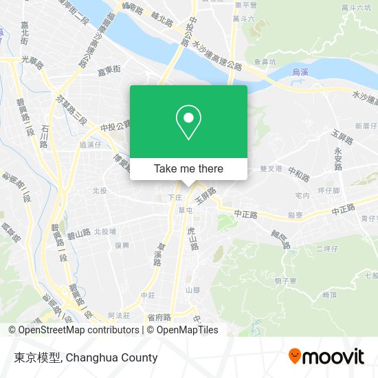 東京模型 map