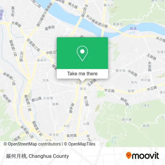 嚴何月桃地圖