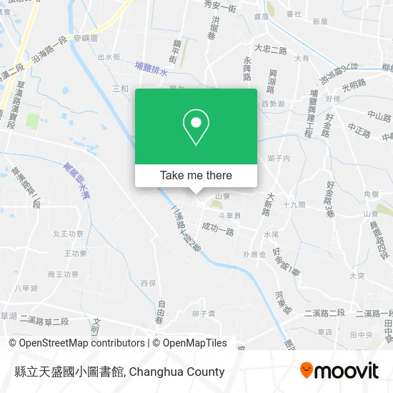 縣立天盛國小圖書館地圖