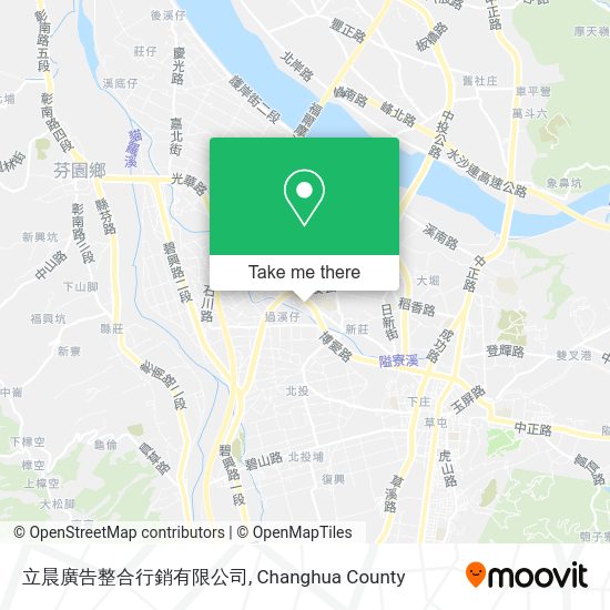 立晨廣告整合行銷有限公司地圖