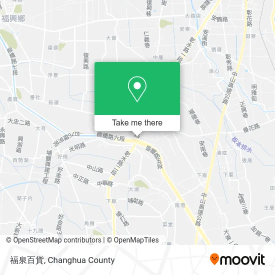 福泉百貨 map