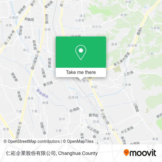 仁崧企業股份有限公司地圖