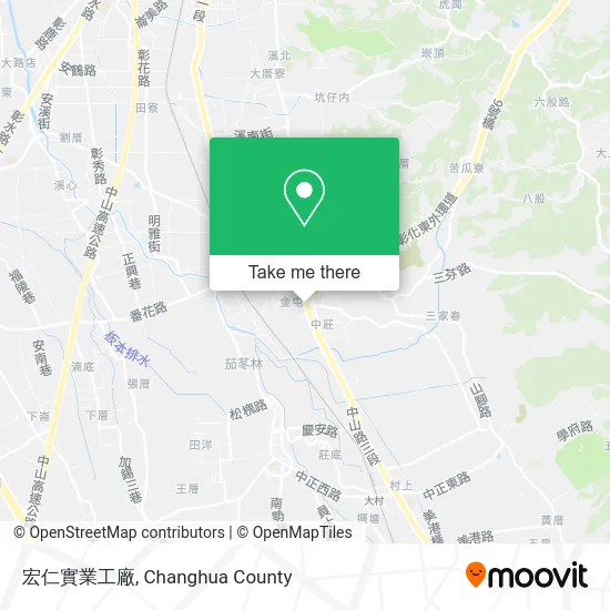 宏仁實業工廠地圖