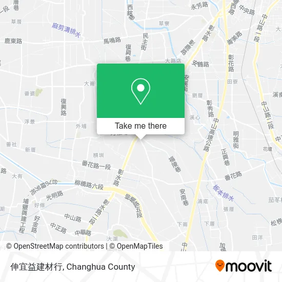 伸宜益建材行地圖