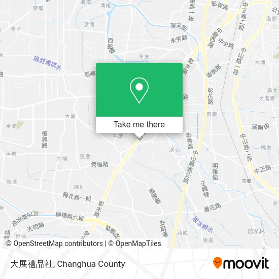 大展禮品社地圖