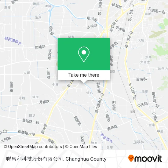聯昌利科技股份有限公司地圖