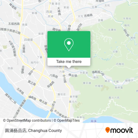 圓滿藝品店 map