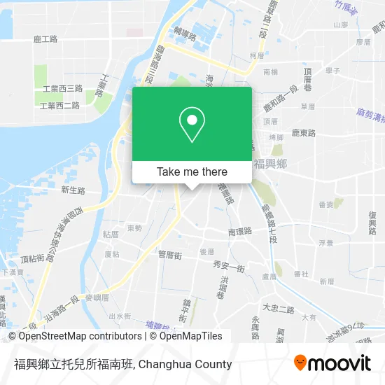 福興鄉立托兒所福南班地圖