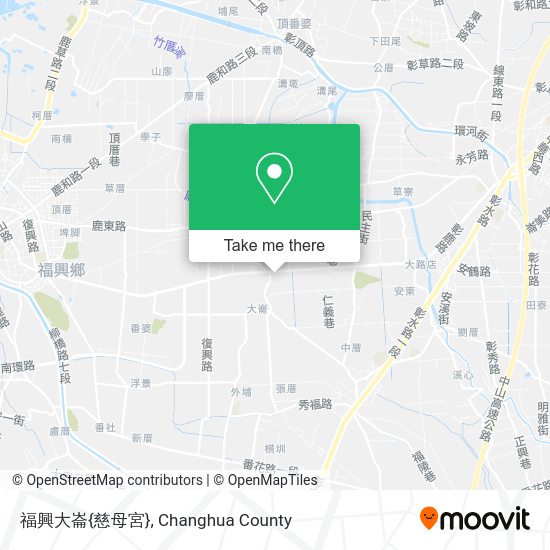 福興大崙{慈母宮} map