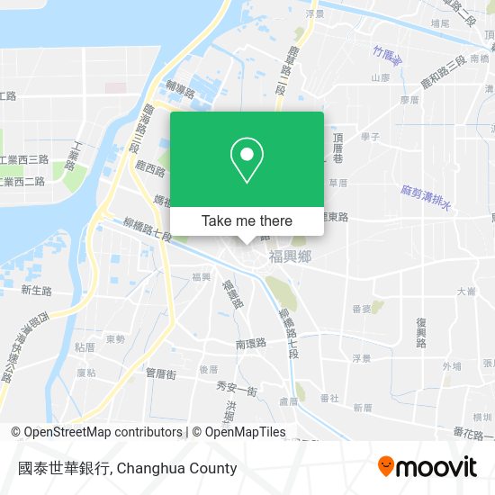 國泰世華銀行 map