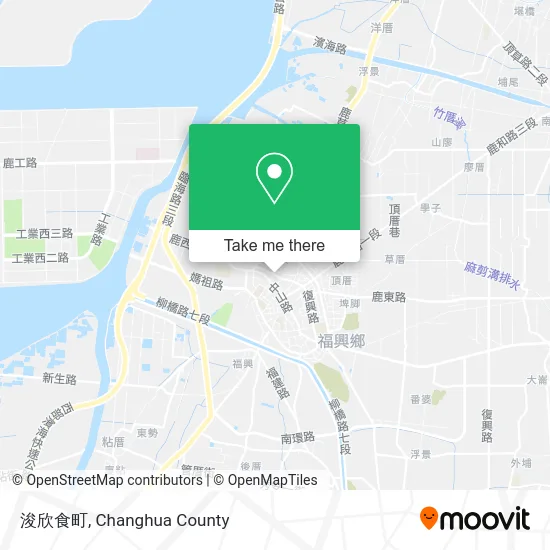 浚欣食町 map