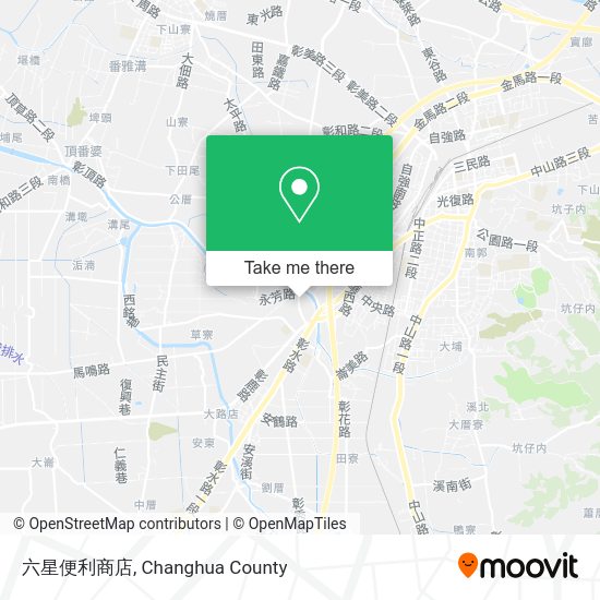 六星便利商店 map