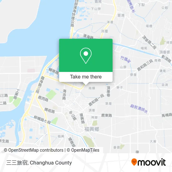 三三旅宿地圖