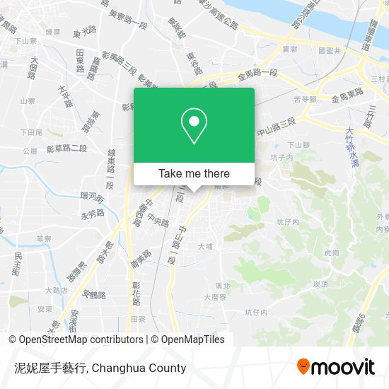 泥妮屋手藝行地圖