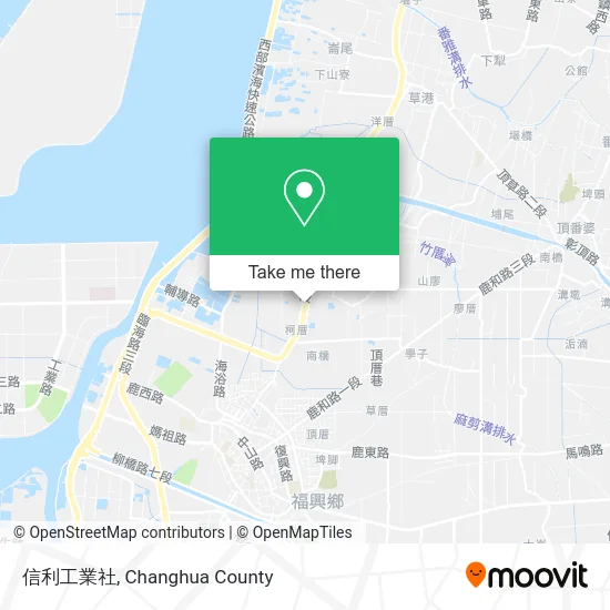 信利工業社 map