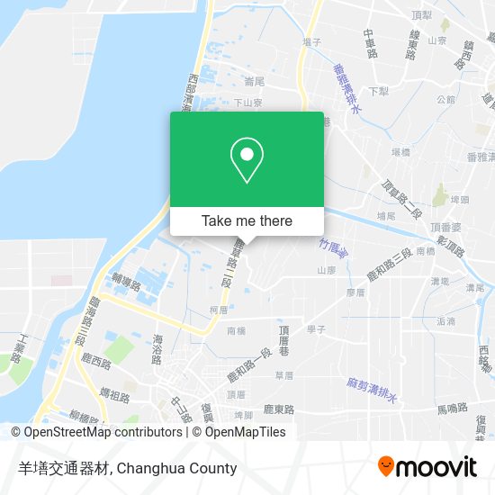 羊墡交通器材地圖