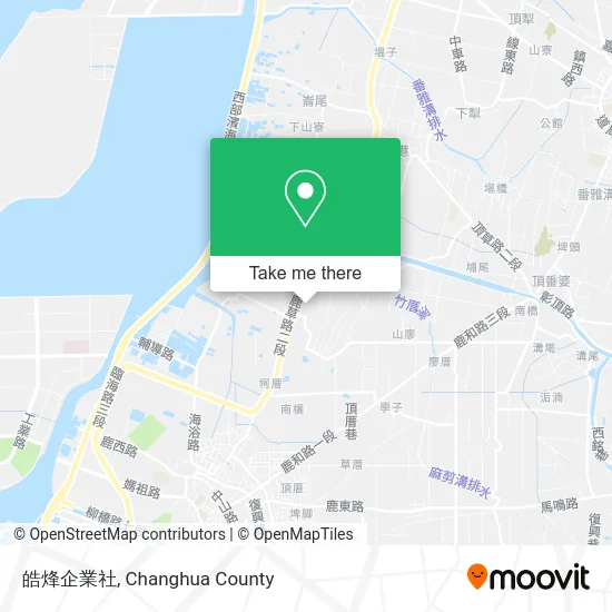 皓烽企業社 map