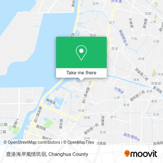 鹿港海岸風情民宿 map