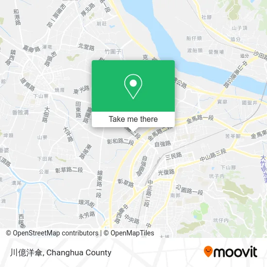 川億洋傘 map