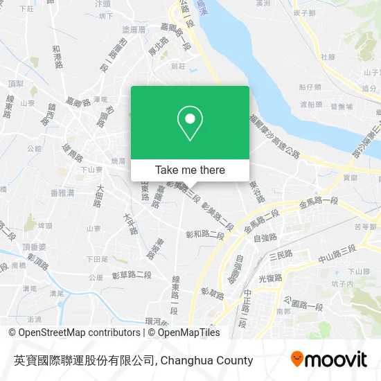 英寶國際聯運股份有限公司地圖